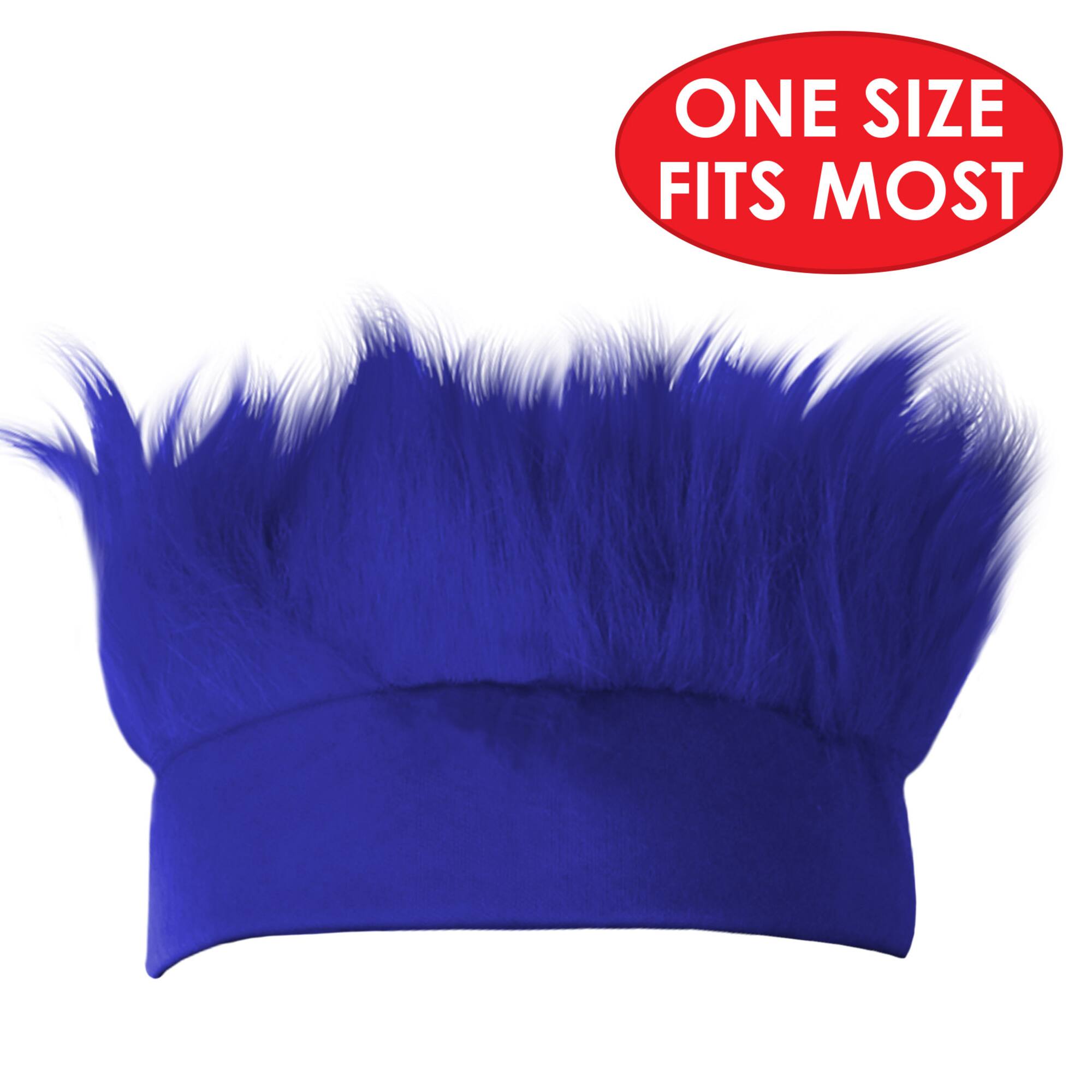 Beistle Adult Blue Hairy Headbands, 2ct.